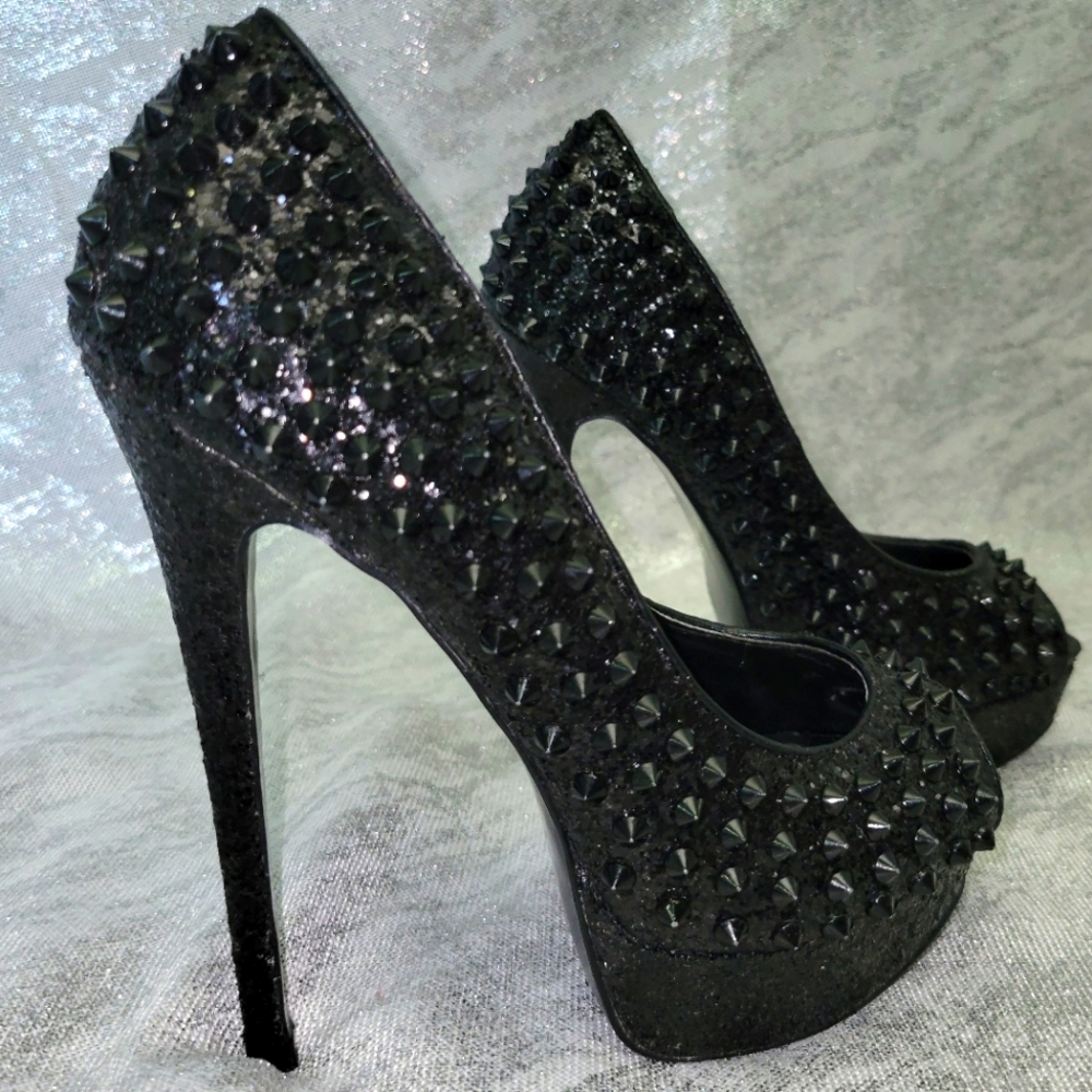 Steve Madden spiked stilettos
